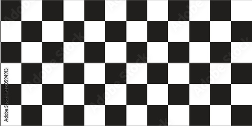 Black And White Checkerboard Pattern Background With High-Contrast Geometric Squares For Design