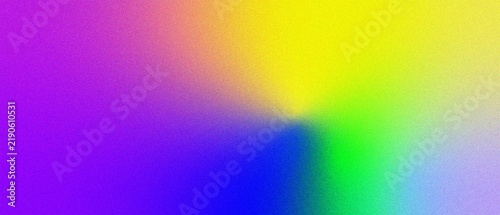 Canvastavla Abstract bright neon gradient background with grainy noise texture in colorful p