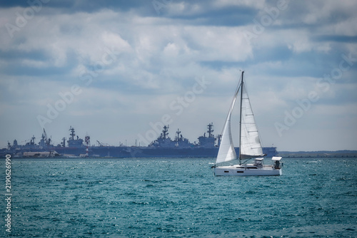 Norfolk Harbor Scene 2