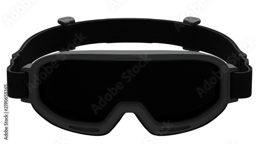 Bild auf Leinwand Military Goggles Tactical Eye Protection Combat Gear
