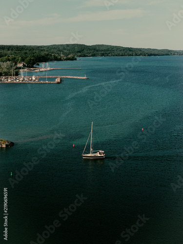 boats in the bay