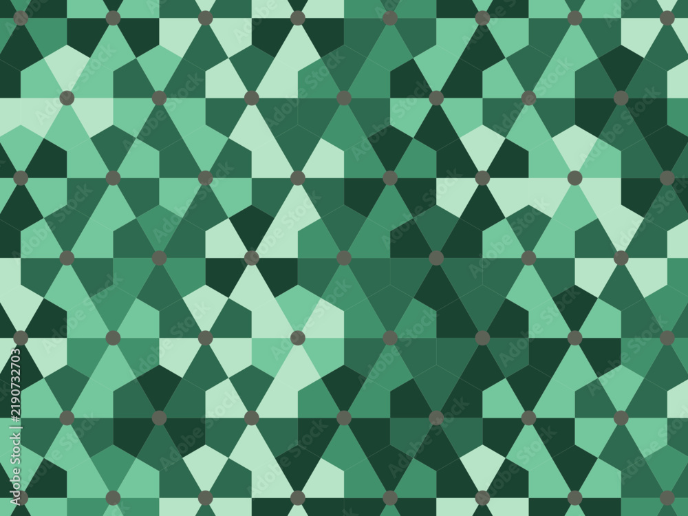 Obraz premium Deltoid Tiles Hexagonal Abstract Vector Background