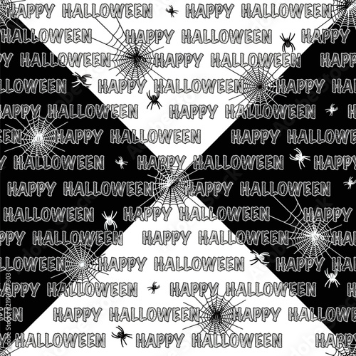 Seamless pattern with the text 