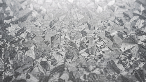 Obraz na płótnie Galvanized steel macro surface texture