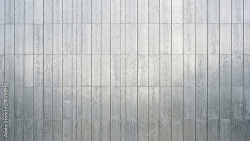 Obraz na płótnie Modern galvanized steel panel facade