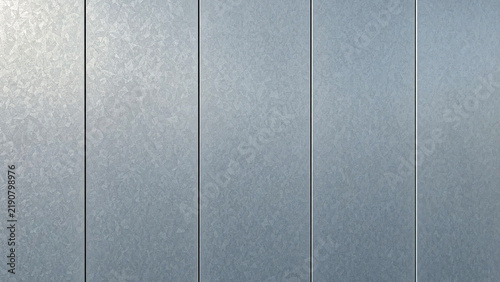 Obraz na płótnie Galvanized steel sheet panels texture
