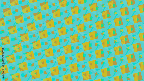 Tapety artystyczne Abstract geometric pattern background