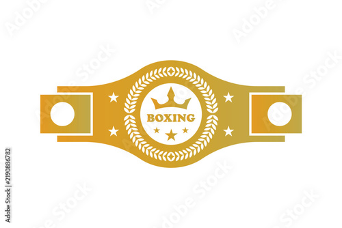 Boxing Championship Belt Icon, Champion belt, sports boxing Champion belt icon,