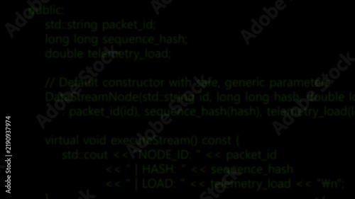 Server Compromised Cybersecurity Alert with Red Warning Icon and Loading Spinner Over Programming Code Background
