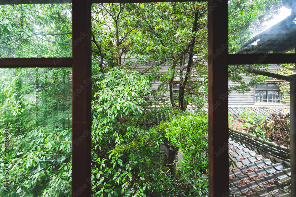 Fototapeta premium japanese traditional hoouse