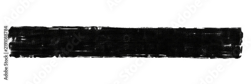 Distressed Black Redaction Bar Overlay