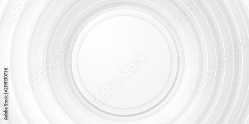 abstract background circle tunnel wave minimalist style technology banner design