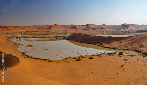 Foto Dunes landscape in Namibia