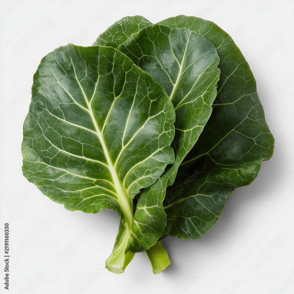 Obraz premium Green Spinach Leaf Fresh Salad Organic Isolated on White Background