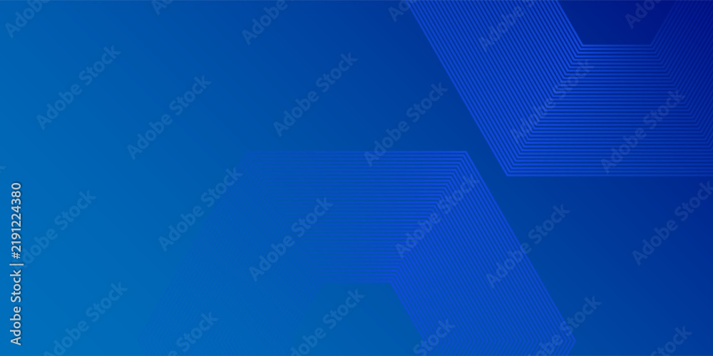Fototapeta premium Hexagon Blue Tech Finance Fintech Background Abstract Pixel Pattern. Abstract Business Tech Modern
