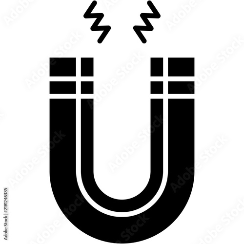 Magnet icon vector illustration