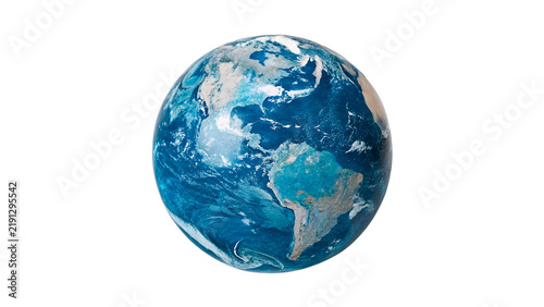 Planet earth globe map sphere world space isolated on transparent background.