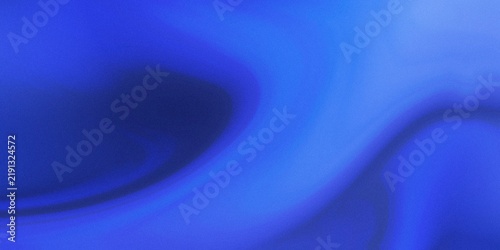 Konstfotografi Vibrant royal blue gradient background with smooth flowing curves and noise texture