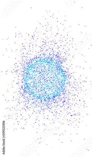 Ai tech background with abstract dot sphere pattern. Design education, big data, future digital network, business connect and science concept for banner, web or presentation.