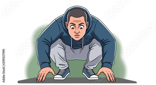 Person Frustrated Using Laptop on Table