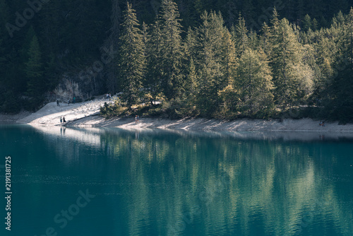 Obraz na płótnie Lago Di Braies