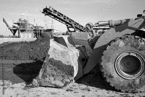 The loader and elevator