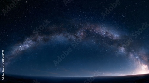 Milky Way Arc Over Star-Sky Twilight Serenity