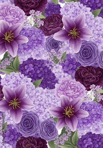 Amethyst Bloom Symphony