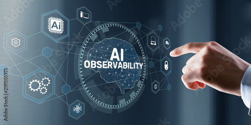 AI Artificial Intelligence Observability for Business System Monitoring and Performance Analysis