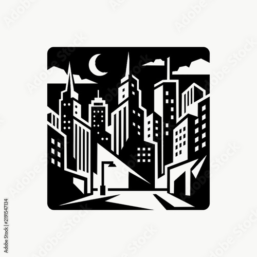 vector illustration of city