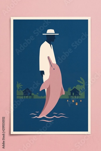 Man with Dolphin