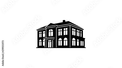 Solid Black Background Vector Illustration