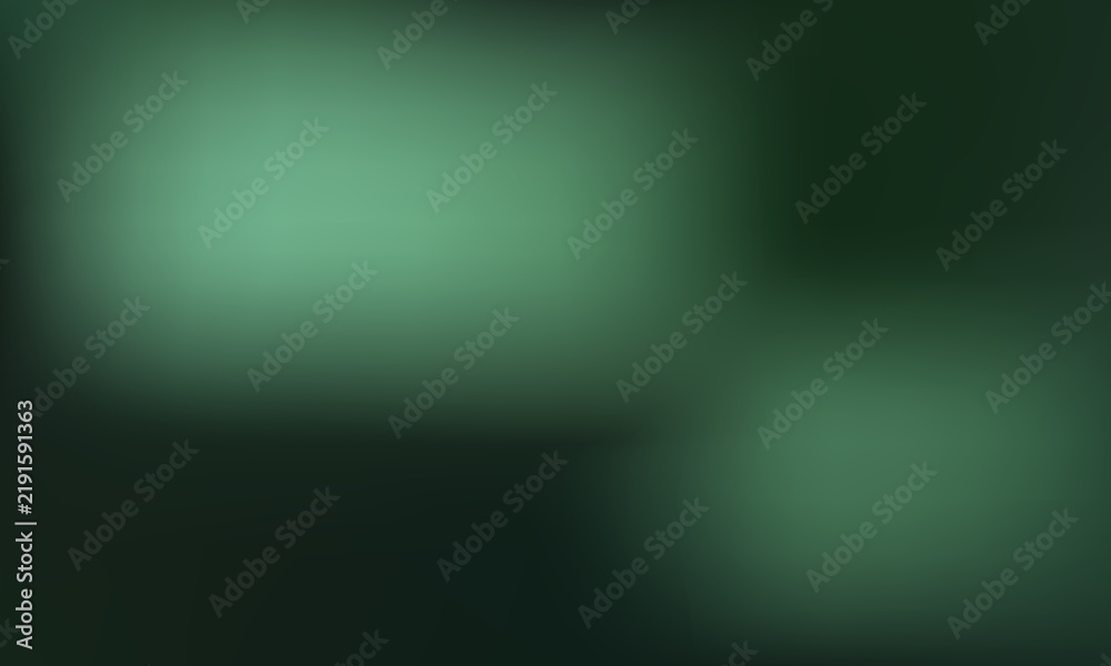 Obraz premium Dark green gradient abstract background wallpaper design vector illustration
