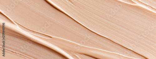 Liquid foundation makeup smear texture close up for cosmetic background