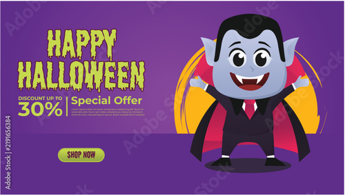 Design Vector Special Offer Halloween days