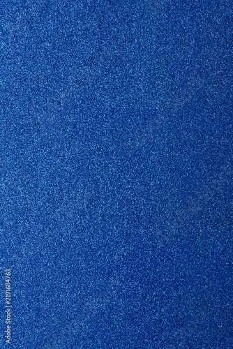 Abstract Royal Blue Glitter Texture With Sparkling Particles For Luxury Festive Holiday Background