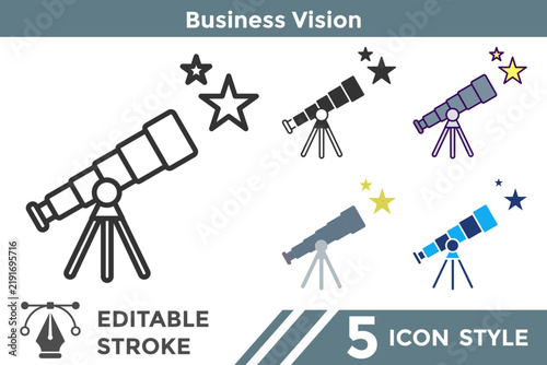 Obraz na plátne Business Vision