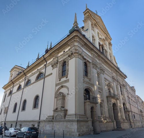 Obraz na plátne Jesuit Church of Saints Peter and Paul in Lviv, Ukraine