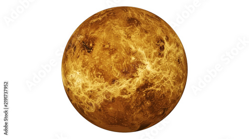A round golden textured sphere representing a sun planet or a shiny metallic ball with a rough gritty surface isolated on transparent background