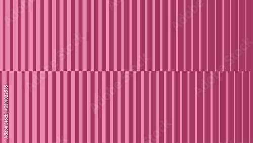 Принти на полотні Retro Pink Vertical Stripes Halftone Background, Magenta and Blush Two-Tone Line
