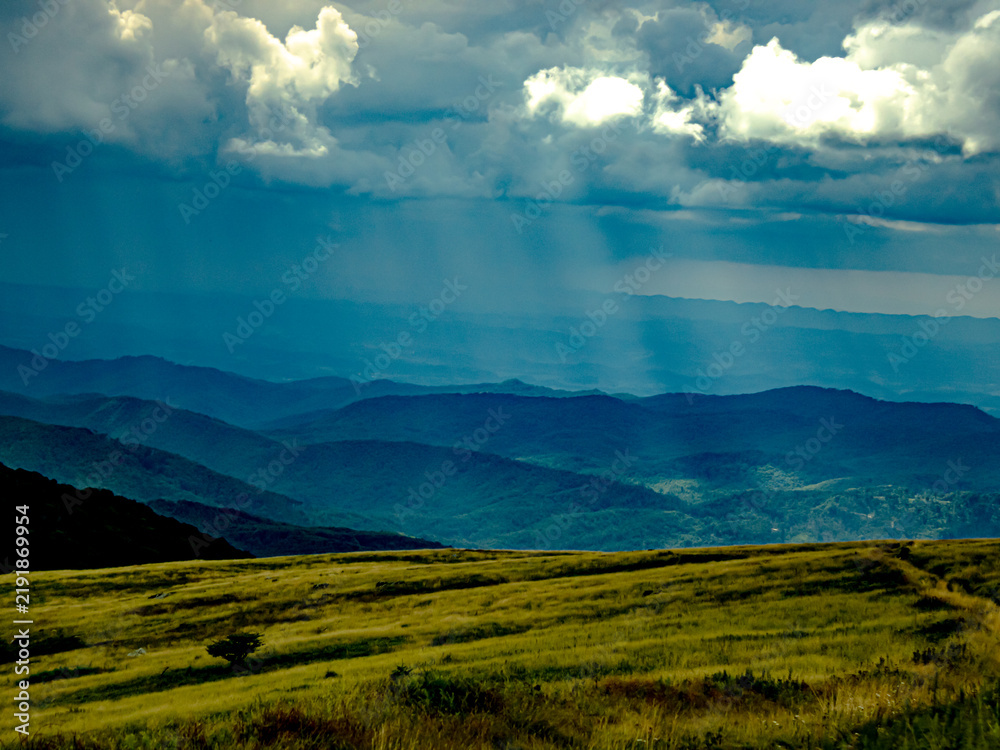 Fototapeta premium White Top Mountain VA