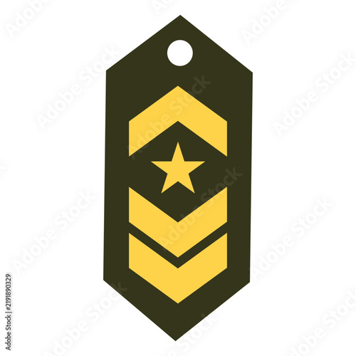 Fotografía Commander military rank icon