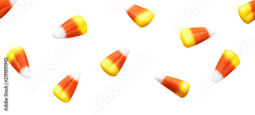 Candy corn pieces 