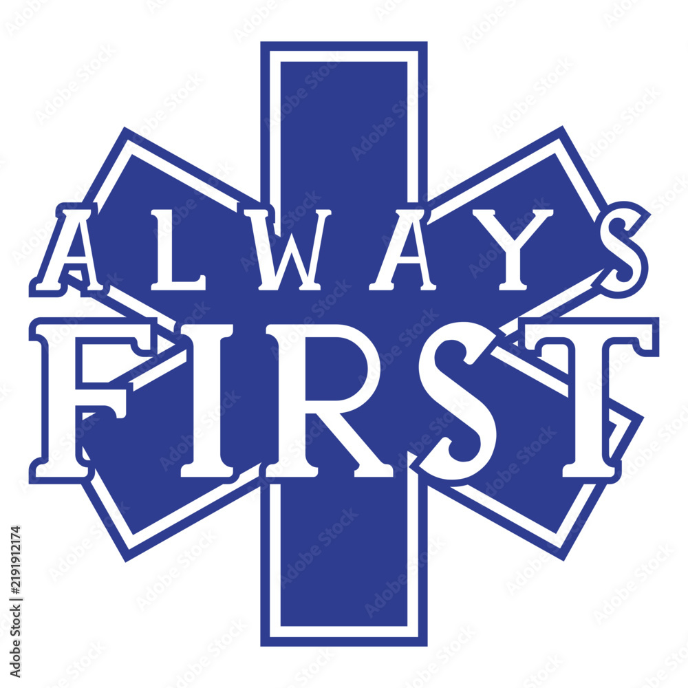 Fotografie Paramedic always first