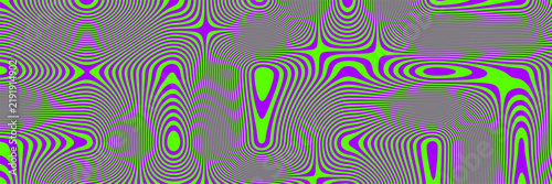 Trippy green purple for psychedelic y2k texture and groovy background blue. Pattern organic abstract for checker seamless square and retro tech swirl. Pink grid graphic for neon vector light.