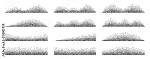 Wave divider with grain texture creates an organic border. Curve noise pattern adds depth to website headers, banners, and page sections with flowing design.