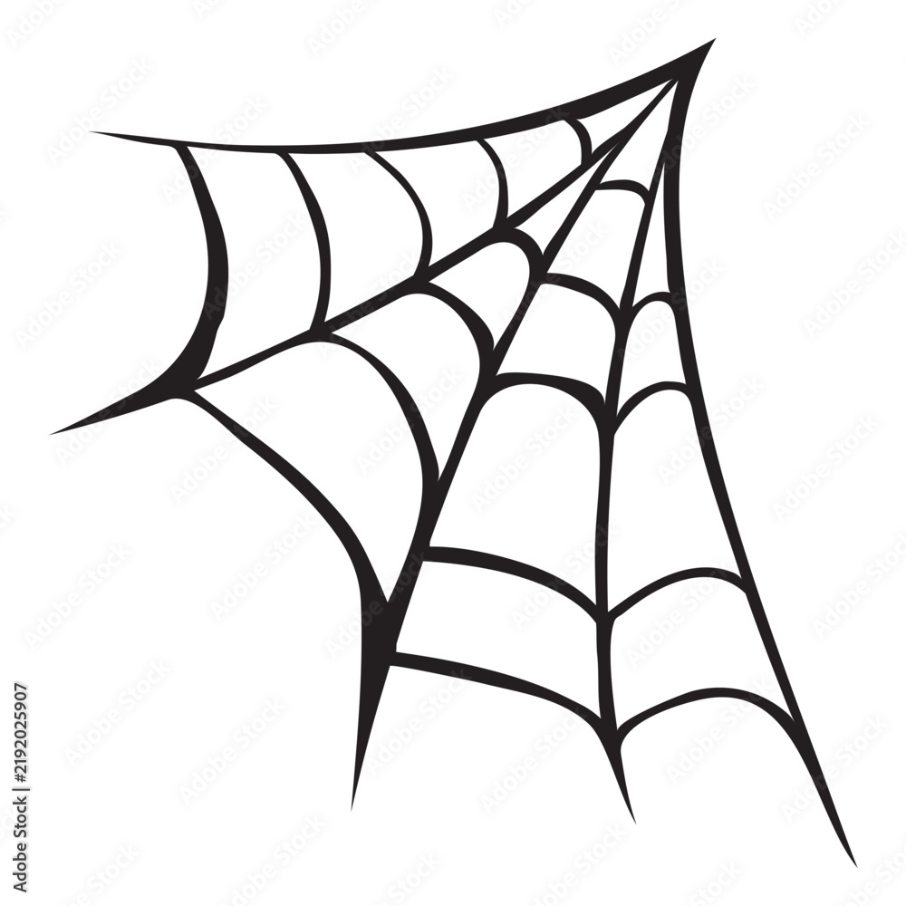 Obraz premium Cobeb halloween icon