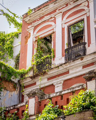 Picturesque streets of Old San Juan