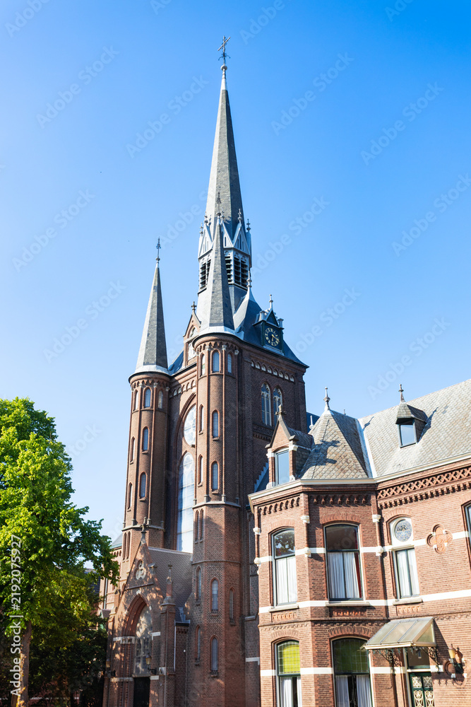 Obraz premium Bonifatiuskerk church in the city of Zaandam, Netherlands
