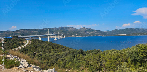 Quadro su tela Wonderful photos of a stunning landscape in Croatia, featuring sweeping views, a